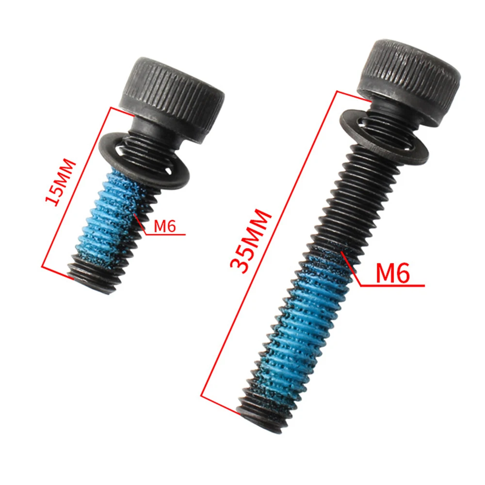 Bike M6 Disc Brake Adapter Screw M6*18 M6*35mm Brake Caliper Mount Bolt MTB Road Bicycle Cycling Parts Accessories