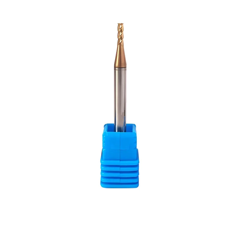 hrc58 Tungsten end mill Cutter 4T carbide nano-coating with high hardness 3mm cutter CNC milling cutter for Stainless steel/Mold