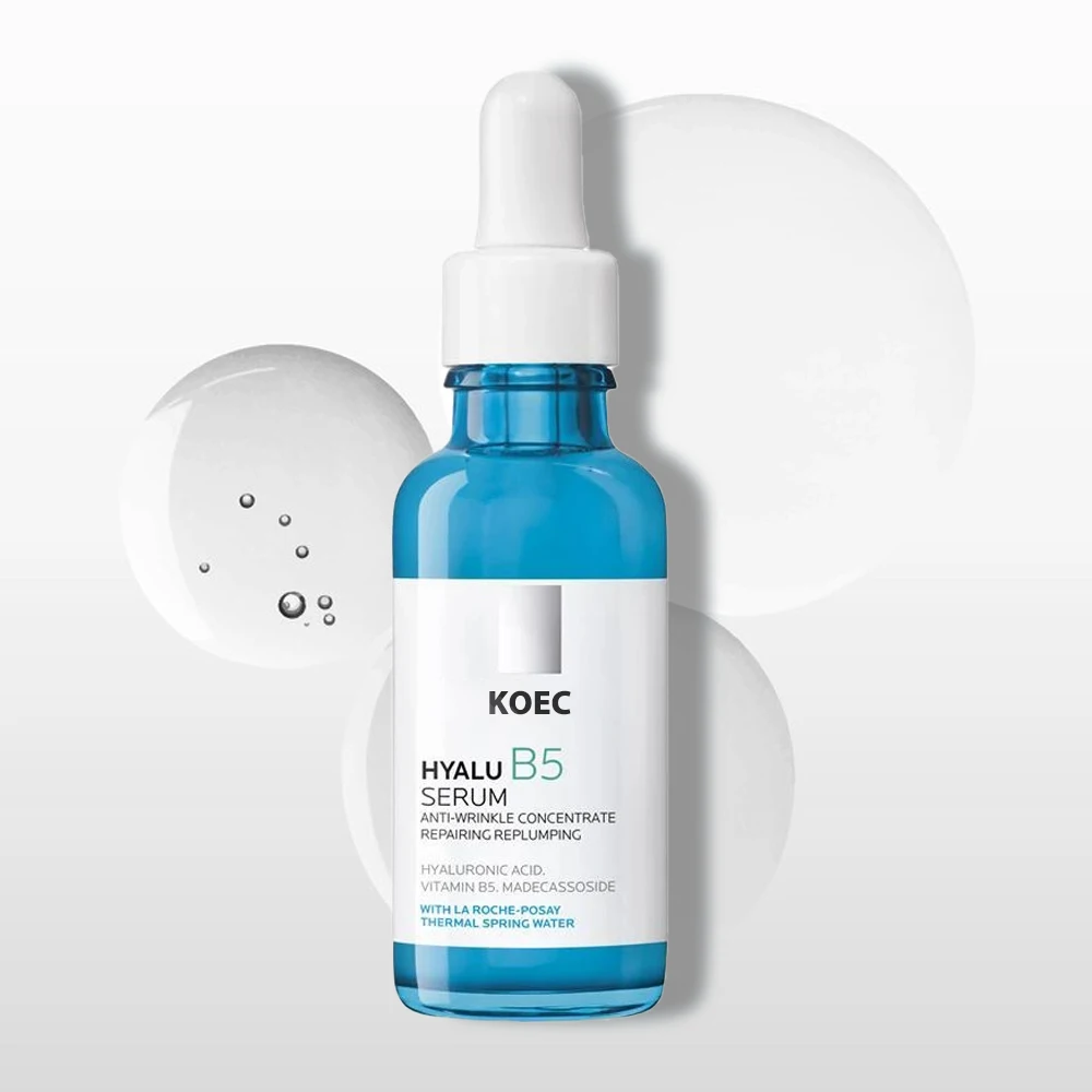 OEM B5 Pure Hyaluronic Acid Serum 30ML Anti-Aging Serum for Wrinkles Hydrating Serum to Plump and Repair Dry Skin Sensitive Skin