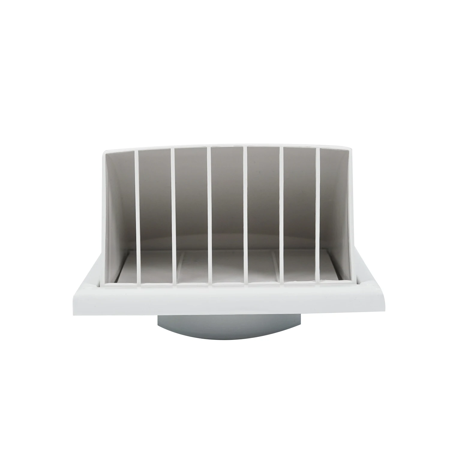 Hvac пластик OEM/ ODM изготовленный заводским дизайном Собственная брендовая Массовая вентиляционная решетка 100-200 мм гравитационная