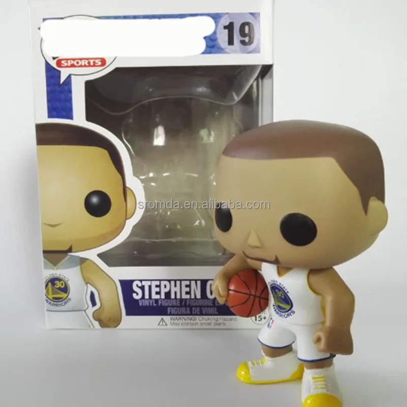 Sromda FunKos POP NBA Stars Sports POP Vinyl figure  Lebron James Stephen Curry John Wall PVC Action figures