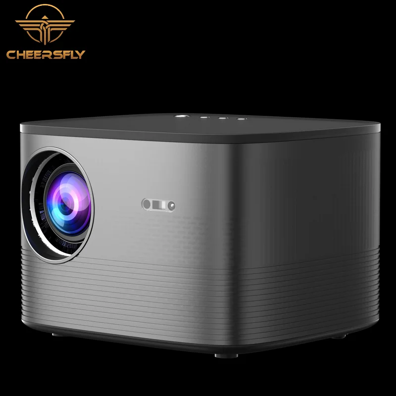 2023 hot sale Cheersfly mobile education protector F18 dual wifi android 10 350 ANSI smart android projector 4k