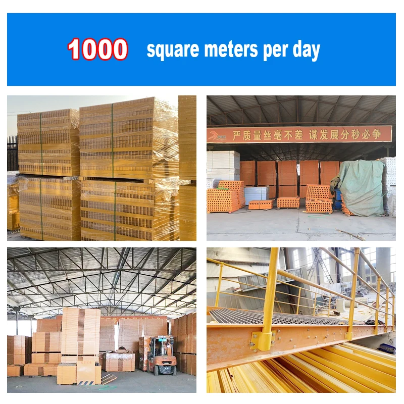Anti Slip Safety Fiber Reinforced Plastic OEM Service Floor FRP Grating Light Weight High Strength FRP