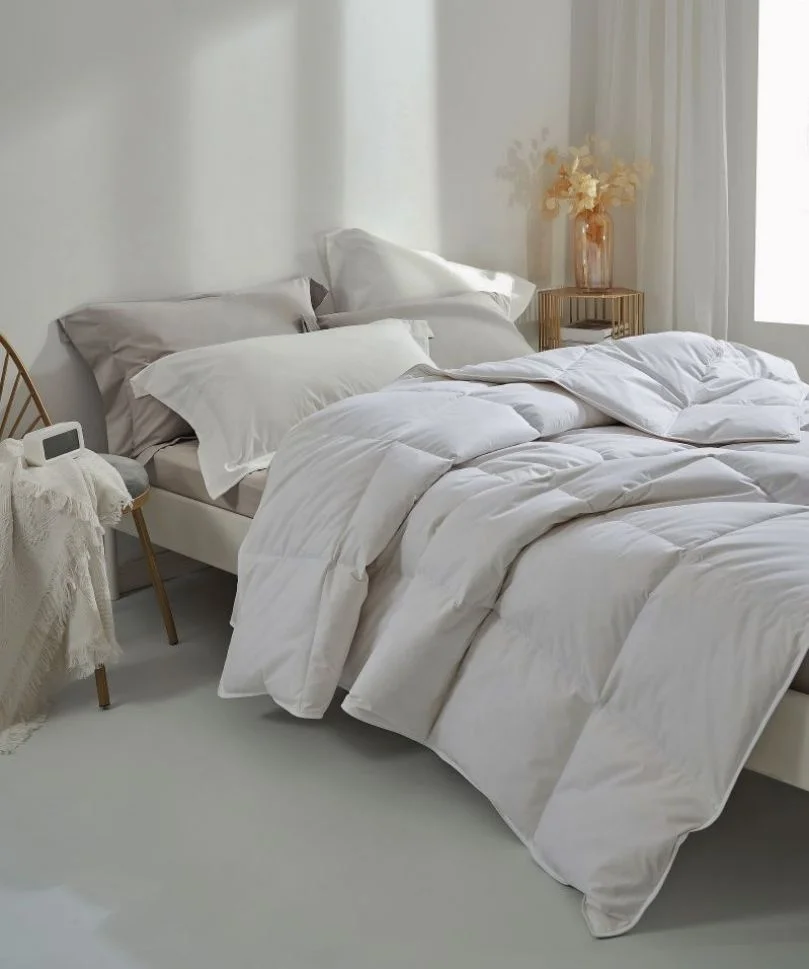 All Seasons Goose Feather Down Home Hotel Duvets Down Comforters Quilted Blanket Edredones Quilt