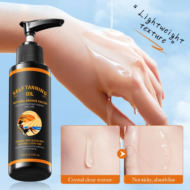 Tanning Essential Oil Coppery Moisturize Body Sun-proof Tanning Essence Oil