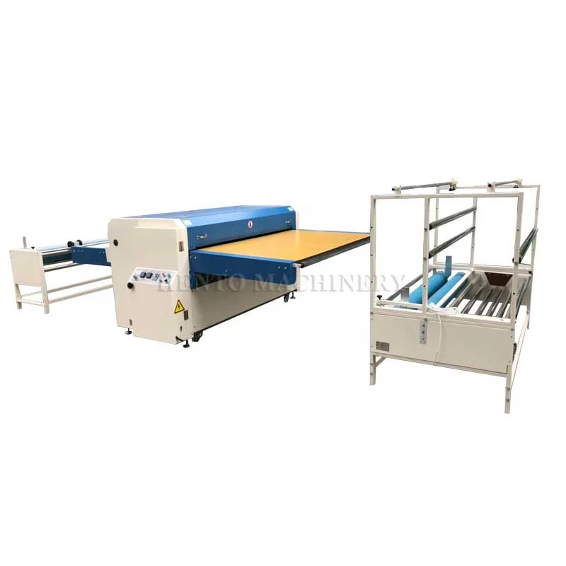 Industrial Garment Fusing Machine / Fabric Printing Machine Production Line / Fabric Fusing Machine