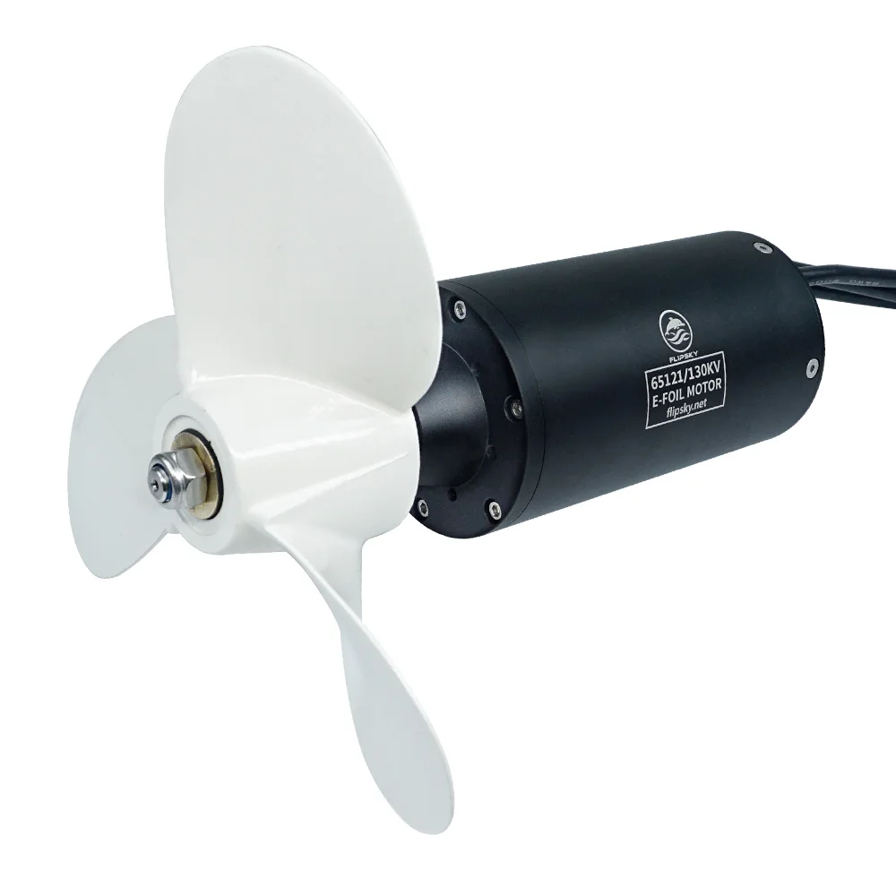 Flipsky 8mm 10mm Round Shaft DC Motor 63100 5500W 140KV 170KV 190KV Brushless BLDC Belt Motor for Surfboard Scooter Ebike Efoil