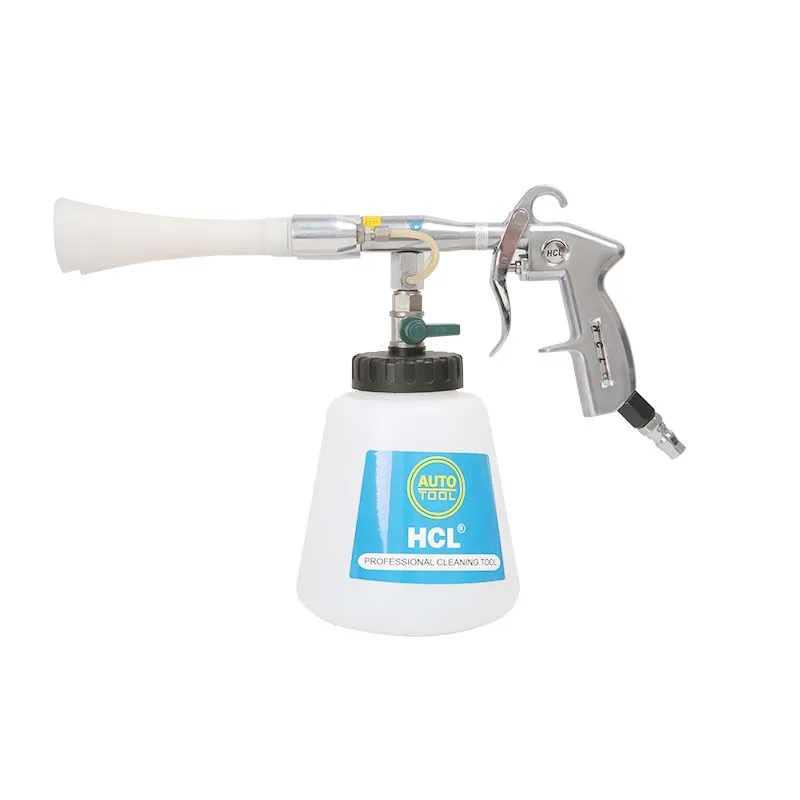 New product Double rotate car cleaning gun car cleaning tool with easy replace nozzle