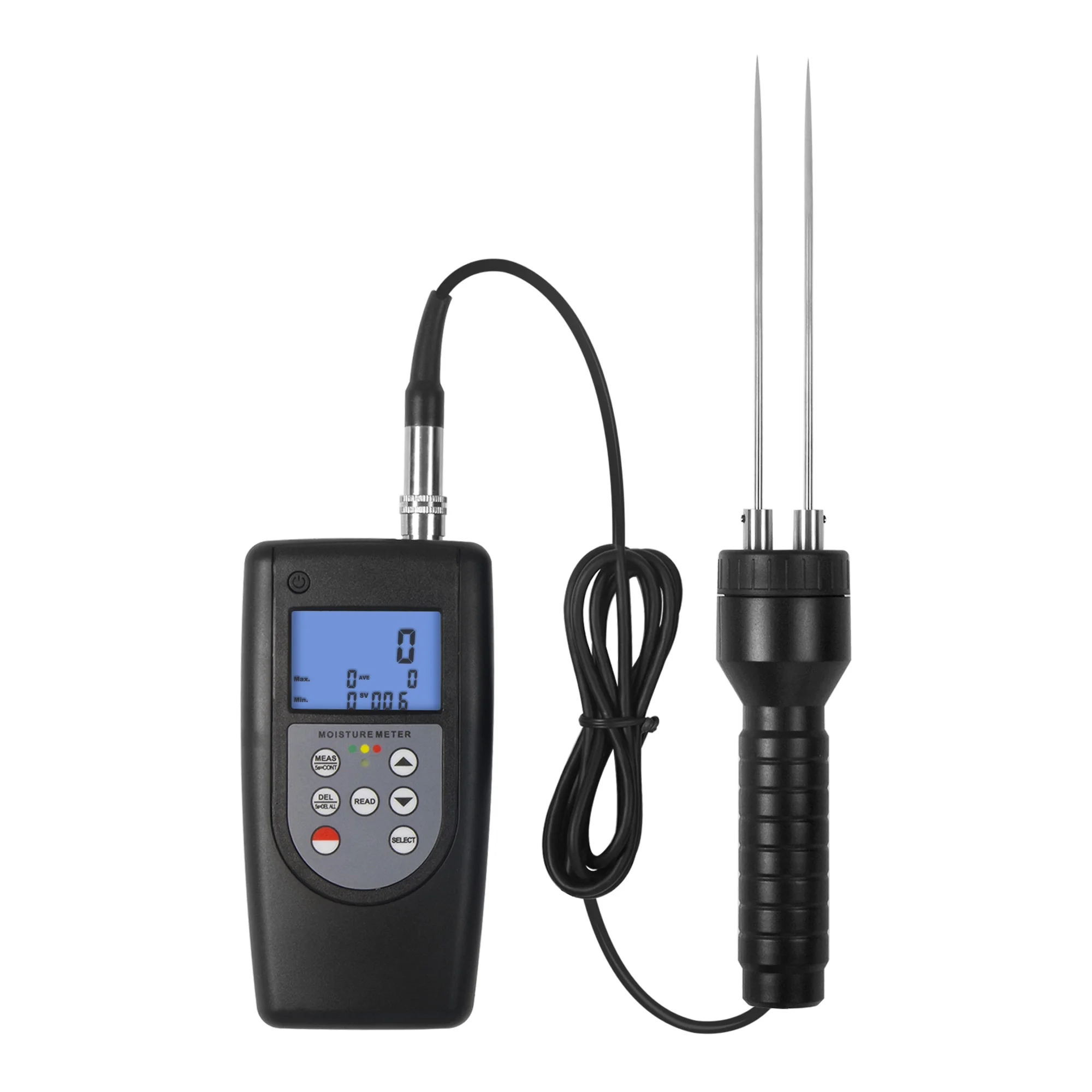 Good performance Portable Soil Moisture Meter for Soil Pin sensor MC-7828SOIL price