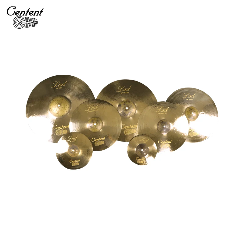 Factory Price B20 Handmade Cymbals Bright Sound Centent Cymbals Lad Series Cymbal Set