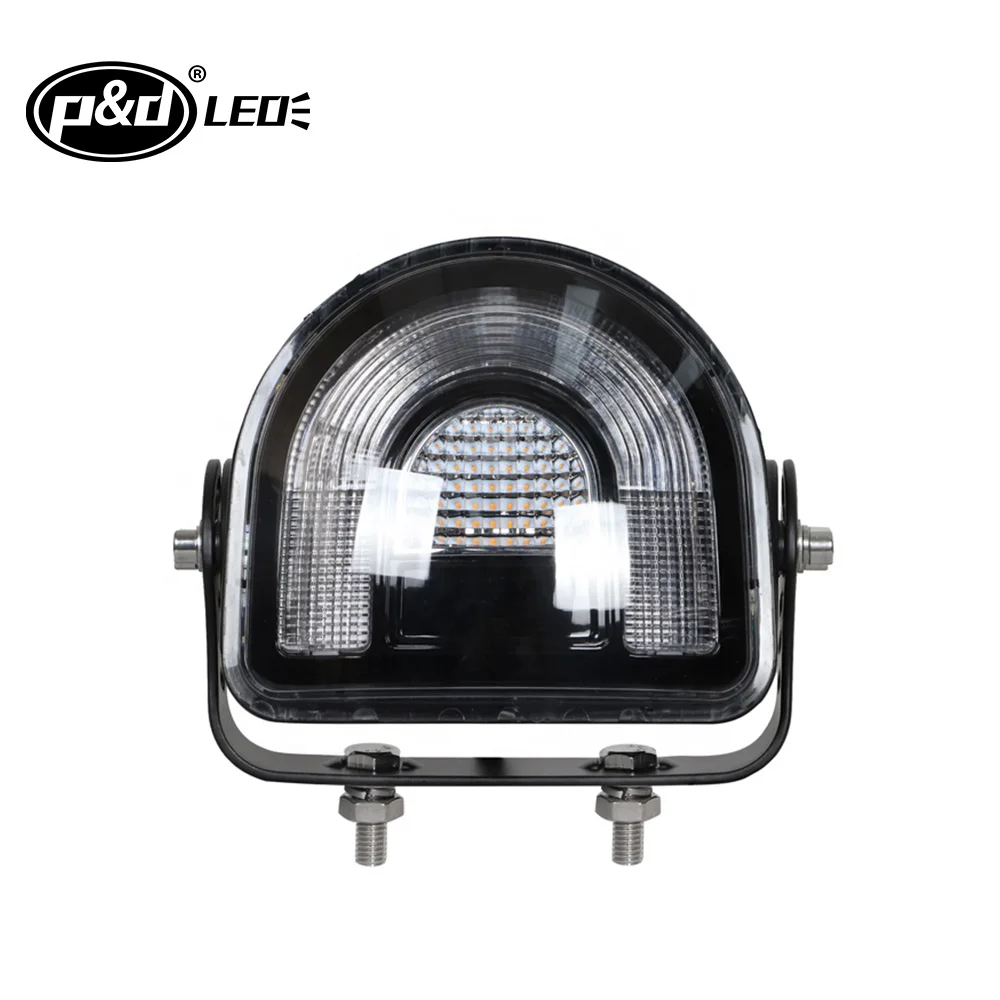 Высококачественный новый дизайн 30 Вт 12 В 80 в предупреждающий фонарь для вилочного погрузчика с рабочей зоной