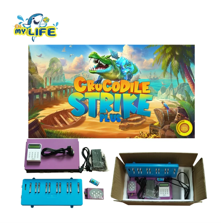 Crocodile Strike Plus Genuine Original Ocean King Fish tables Game Machine Board Arcade Fish Game Kit