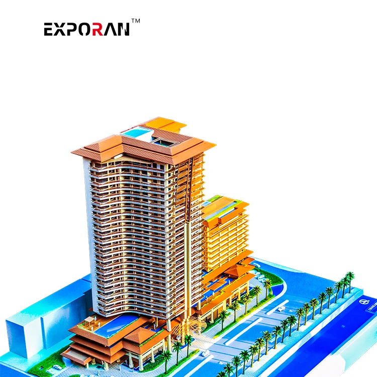 High Quality Retail Model Architectural Scale Buildings Diorama architectural model factory