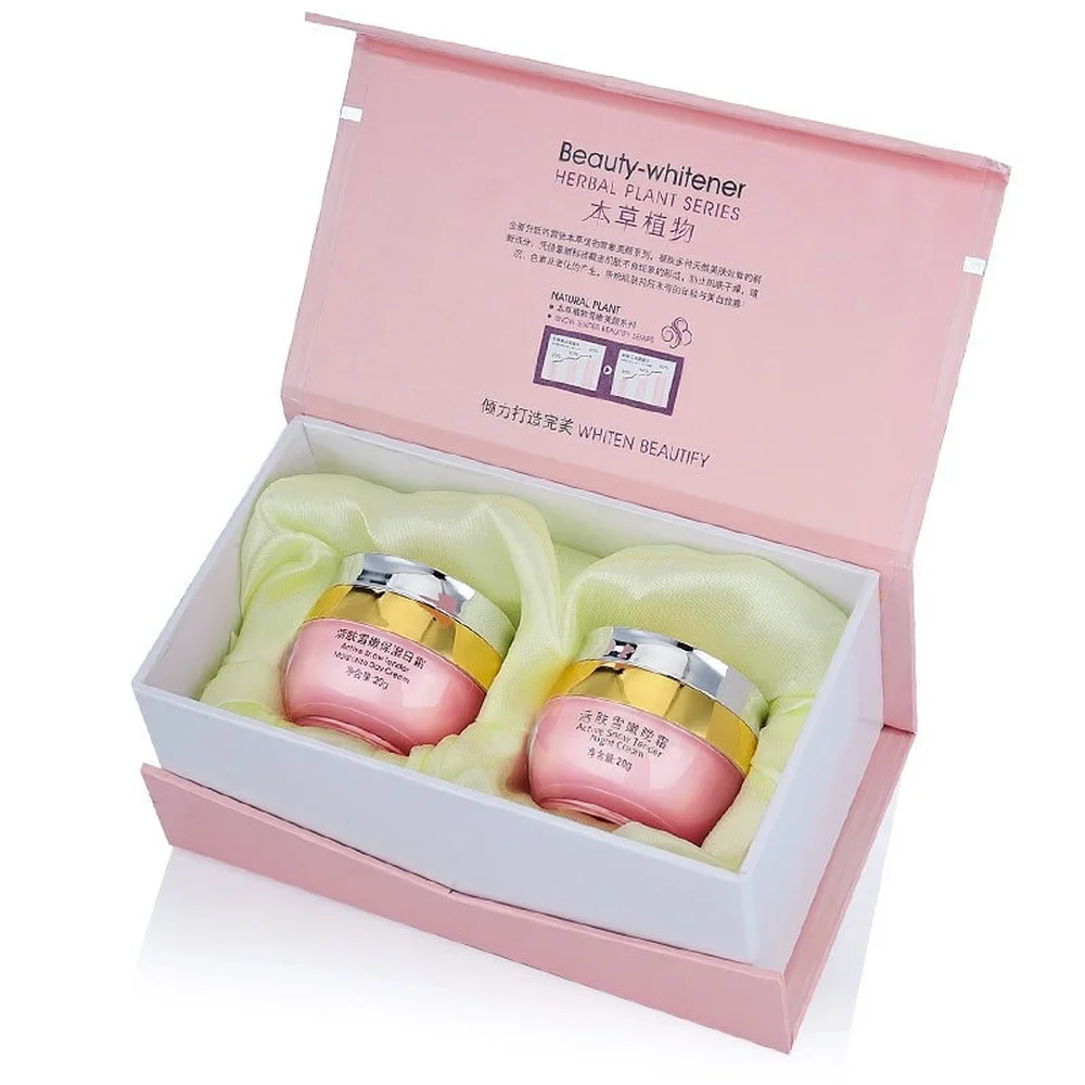 LeiChi Herbal Plant  Rejuvenation Snow Tender Skin Care night maisturize day whiten beautify cream  Beauty 2in1  Cosmetics lechy