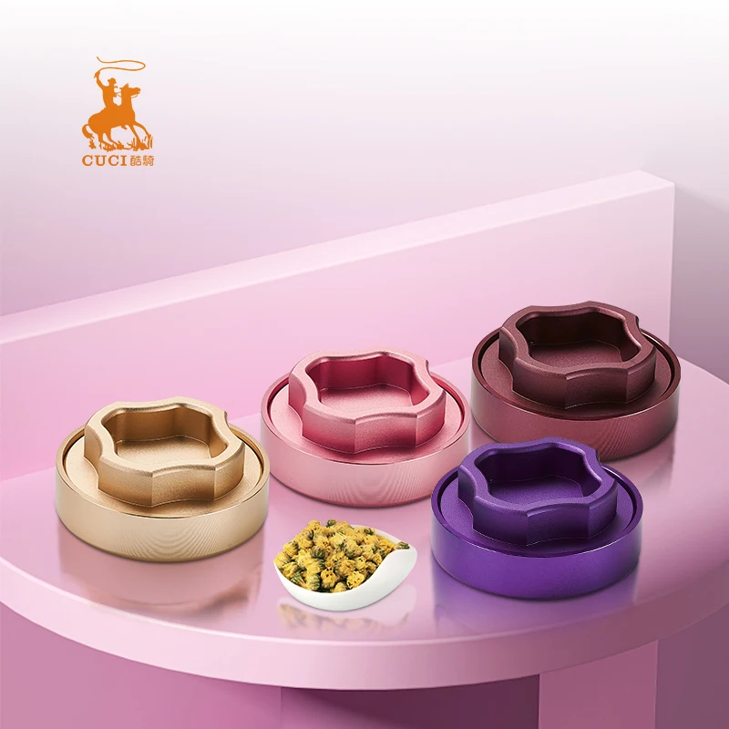 Mini food spice portable herb grinder tool machine set smoking accessories crusher 56MM