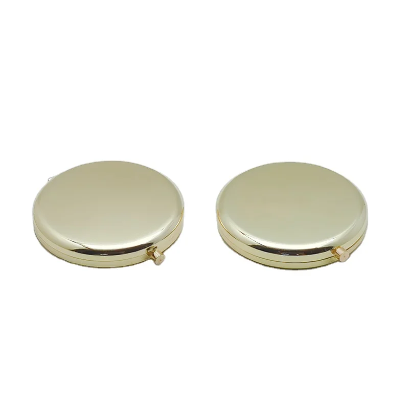 2024 new design pocket mirror custom logo portable  folding makeup mirror with good product quality