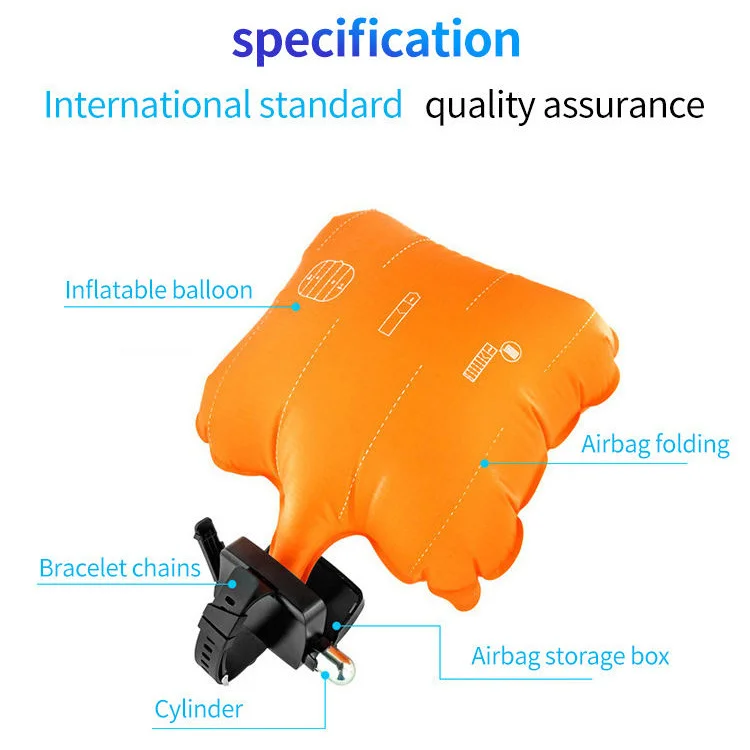 Swimming portable Wearable Underwater Anti Drowning Automation Self Rescue Lifeguard Bracelet Anti-drowing Lifesaving Wristband