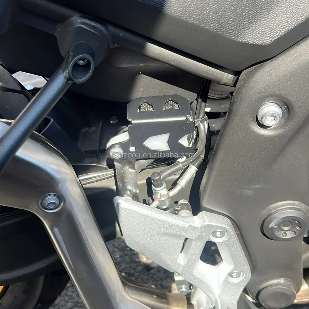 Motorcycle Brakes Rear Brake Oil Tank Cover Fluid Reservoir Guard Tank For LONCIN VOGE Valico 525DSX DSX525 DS525X DSX 525 DSX