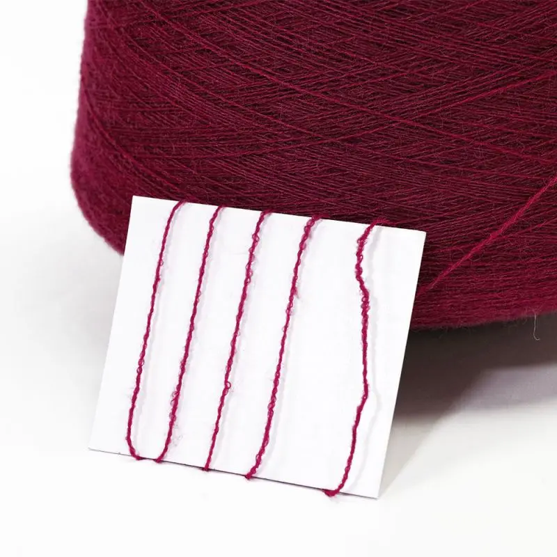 SALUD Hot sale Acrylic blended yarn 18s/2 dyed core spun yarn 52%Acrylic 28%nylon 20%PBT for knitting sweater