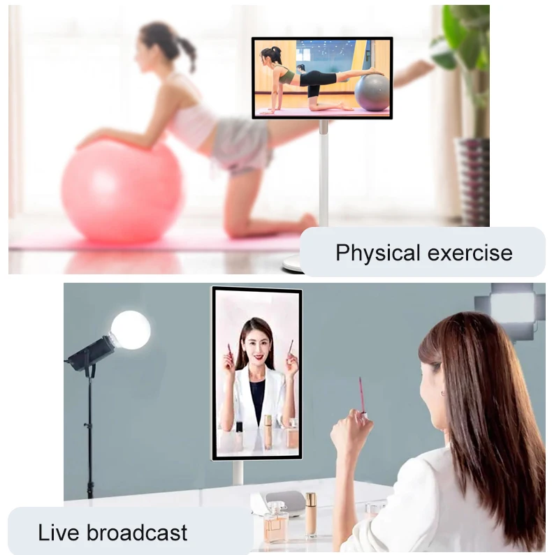 24 32 Inch Incell Touch Portable Display Android Projection Monitor Ips Screen Rotate Wifi Work Studying Workout Smart Display