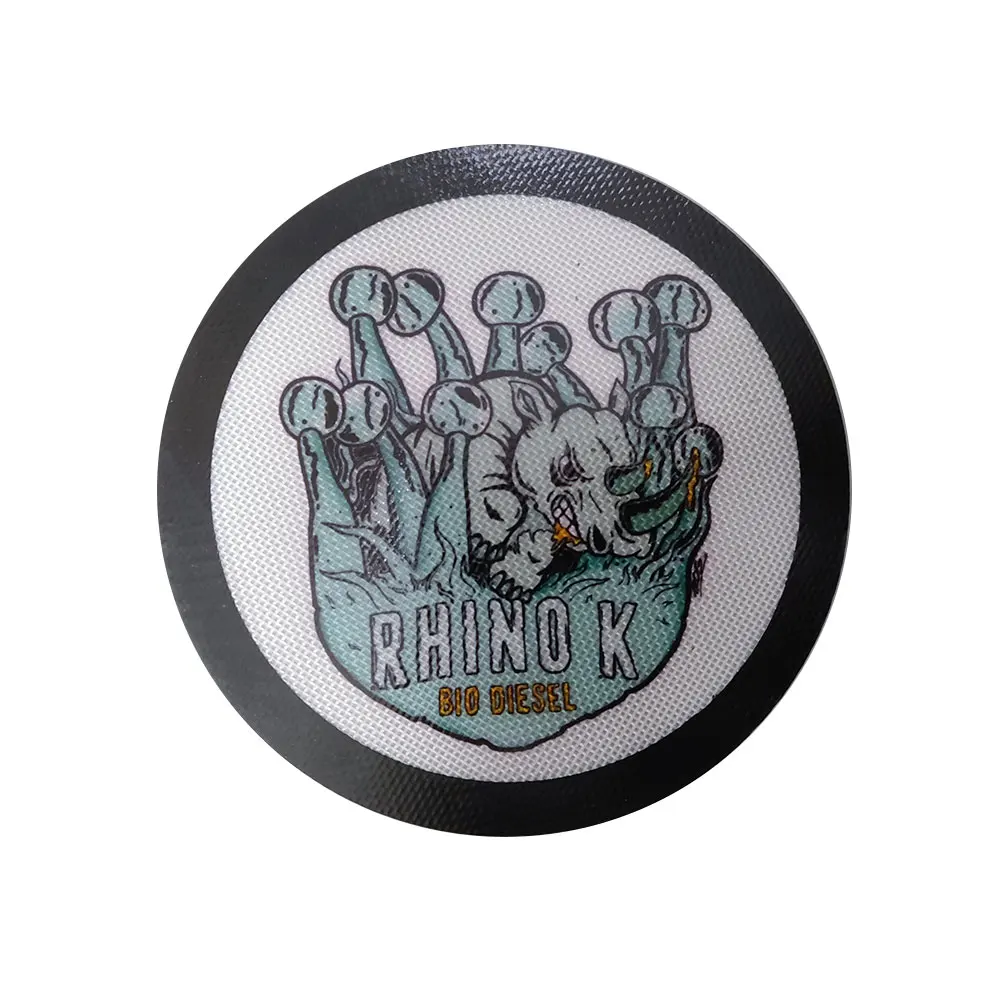 Archibald Factory Custom Shape Logo Small Silicon Dabs Mat Kit Heat Resistant Silicone Rubber Pad Mat Silicone Mats for Baking