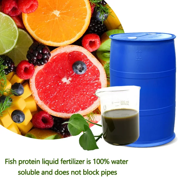 Professional Manufacture Biological Fertilizer organic Fish Protein Liquid Fertilizer Water Soluble Fertilizer From China