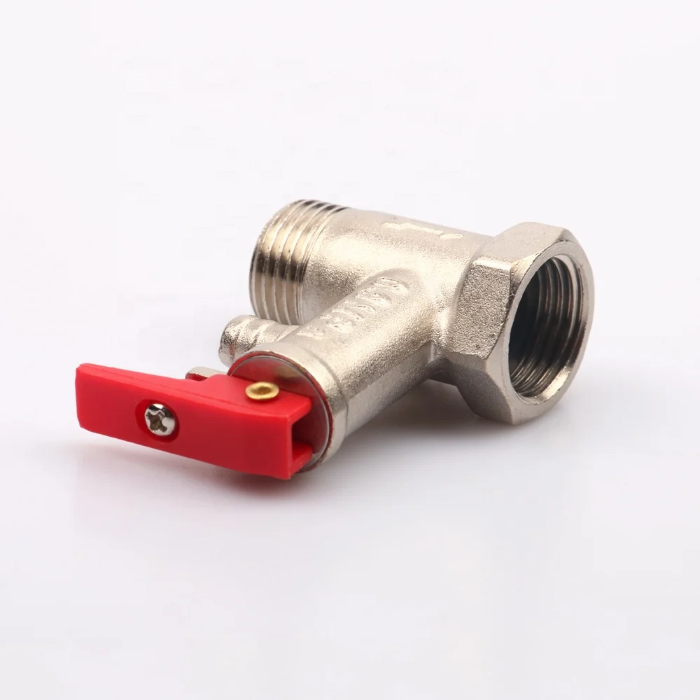 solar water heater brass non return temperature pressure relief valve