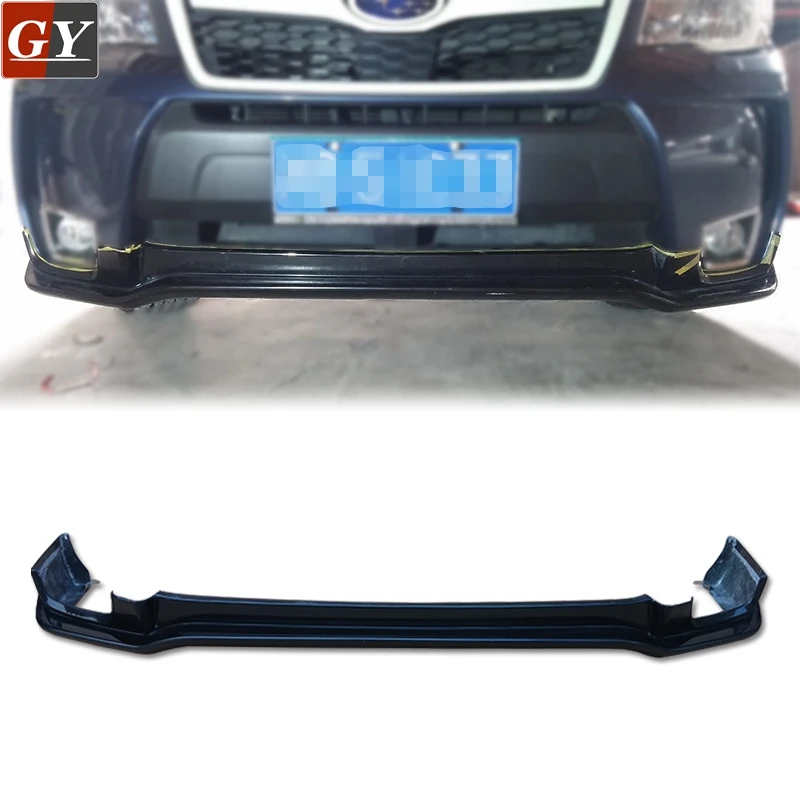 Стекловолоконная Стильная передняя губа ДЛЯ SUBARU 13-18 FORESTER SJ