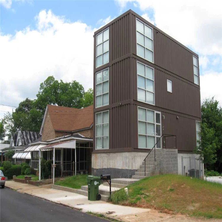 Beautiful Long Life Prefab Light Steel And Glass Houses With Furniture