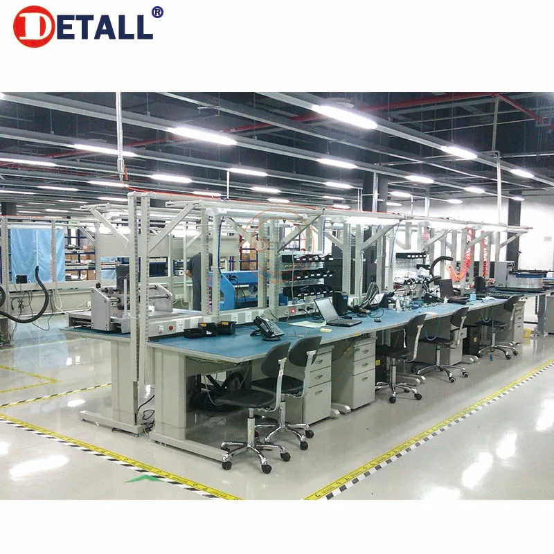 lab work table antistatic electronics technician workbench furniture with modular accessories