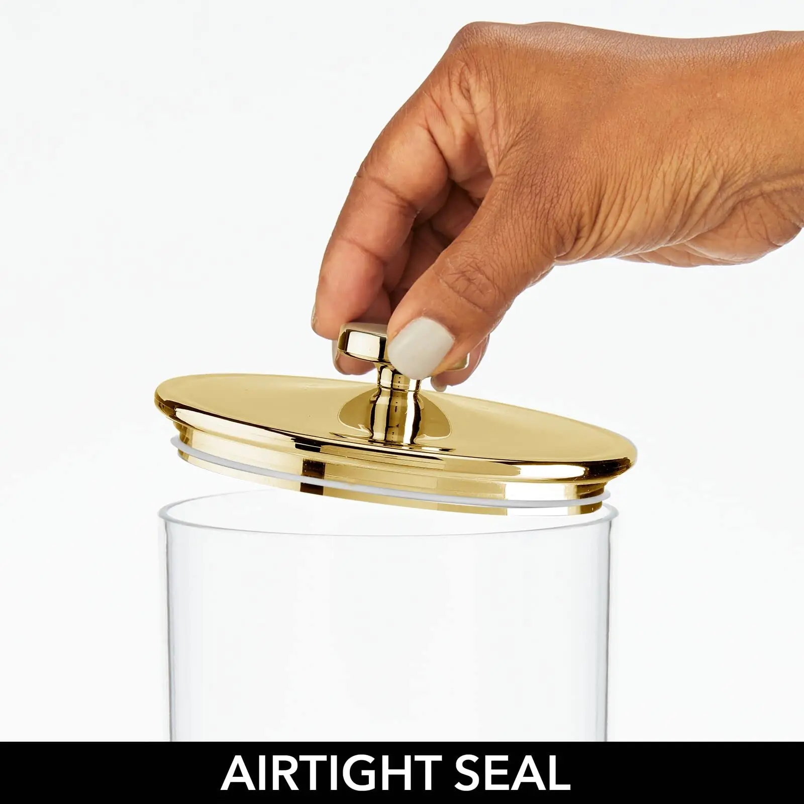 Kitchen And Home Glass Food Spice Storage Jar Containers Customized Glass Jar With Airtight Lid