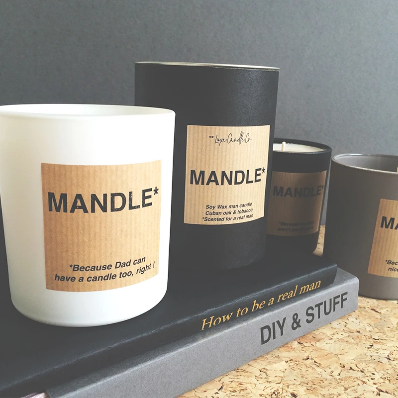 Beautiful solid colors natural organic  scented soy candles