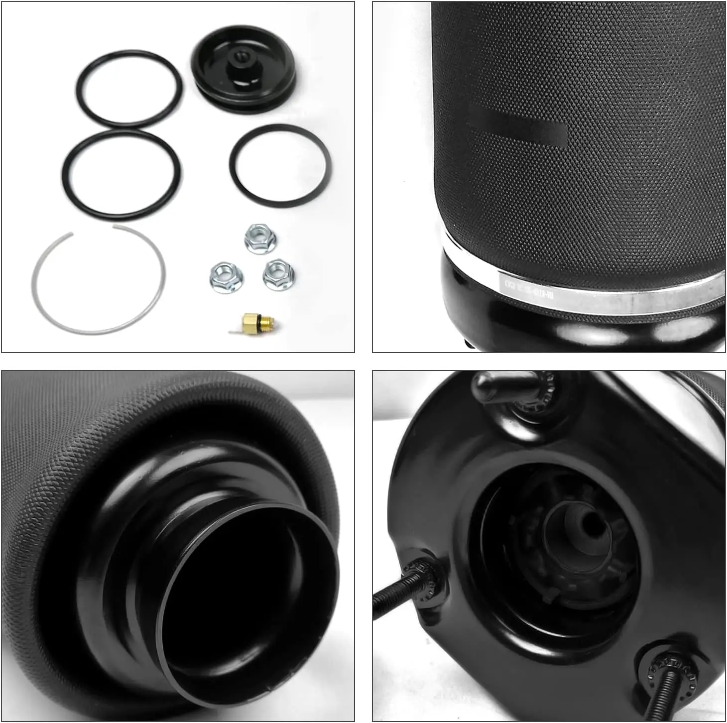 Front Pair Air Suspension Spring Bag Repair Kit Replacement for Mercedes W164 X164  1643204313 1643204613 1643206013 1643206113