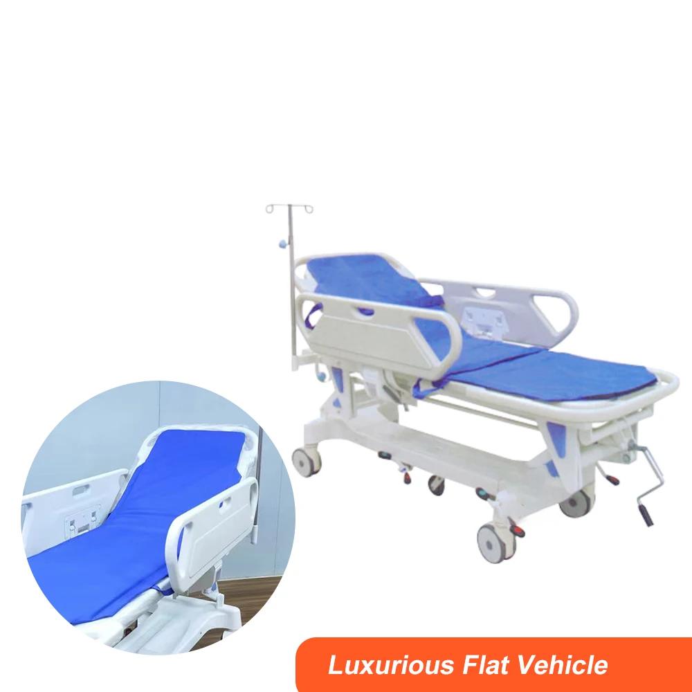 Best Selling Hospital Stretchers Patient Transfer Trolley Bed Emergency Transport Stretcher