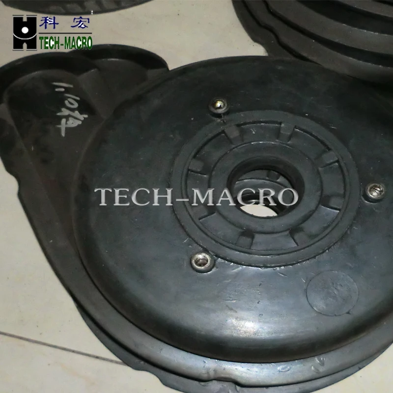 Coal mine slurry pump bowl liner