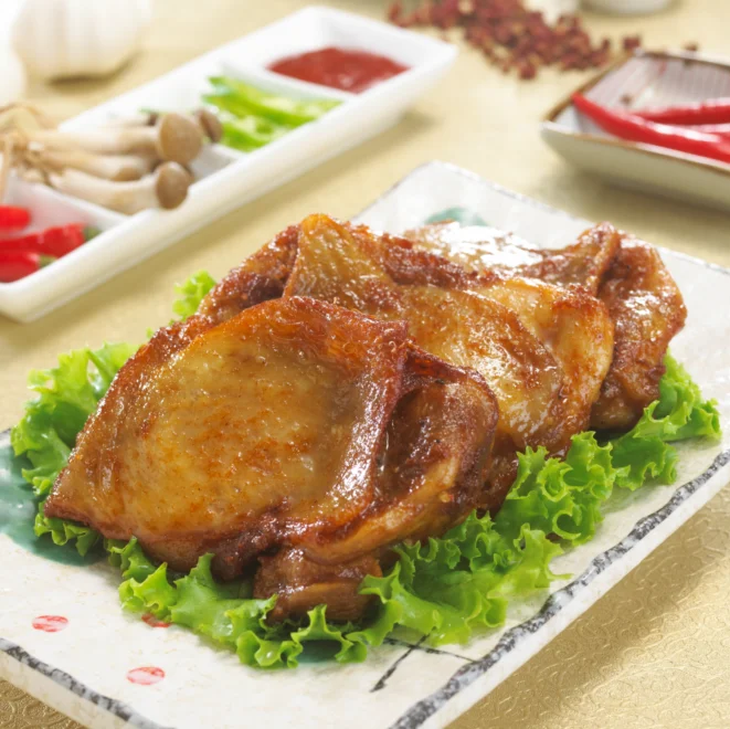 
High Grade Butterfly Shape Instant Thigh Meat Fried Chicken Fried Drumstick 