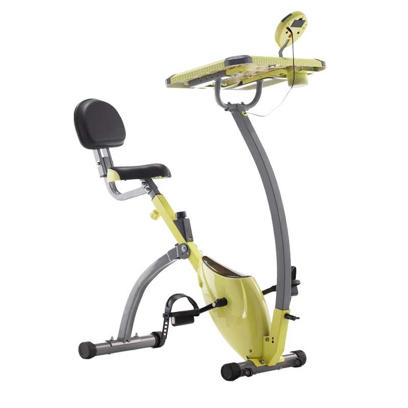 Складной магнитный X-Bike велотренажер для домашнего использования с подъемным столом