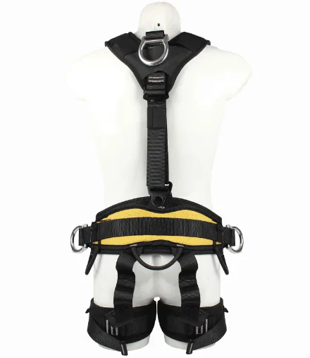 Comprehensive Full Body Safety Harness Five Point Safety Harness Belts Fall Protection Kit for Industrial Safety Work at High