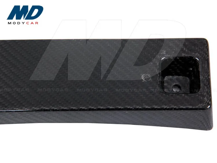 Vrs Style Carbon Fiber License Holder For 2008-2015 Mitsubishi Lancer Evo X