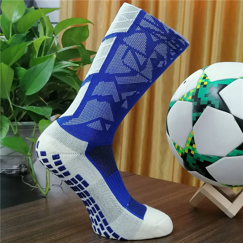 Wholesale Athletic Anti Slip Socks Colorful Men Short Crew Long Sport Soccer Football Grip Socks