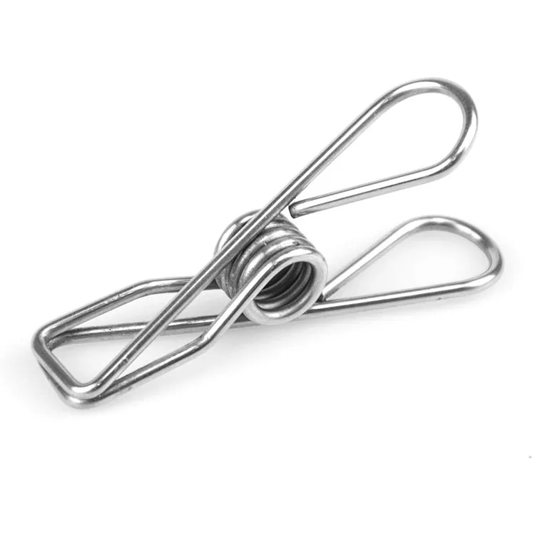 Hengsheng Stainless Steel Cloth Pin Clothes Drying Hanger Hooks for home