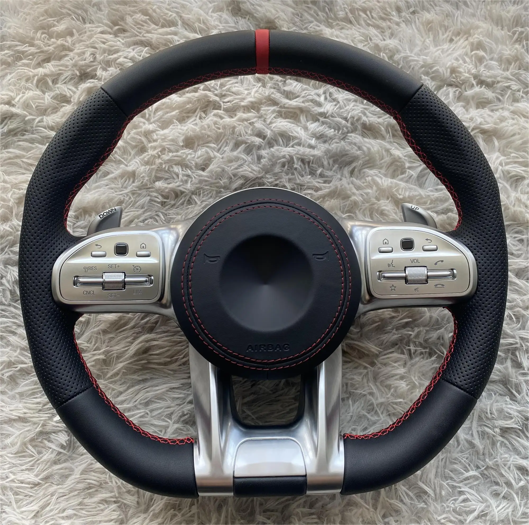 Для Mercedes-Benz AMG GT W190 C190 W205 C166 W167 W177 W213 W217 C217 W222 W223 W253 W257 W292 W463 W464 Руль