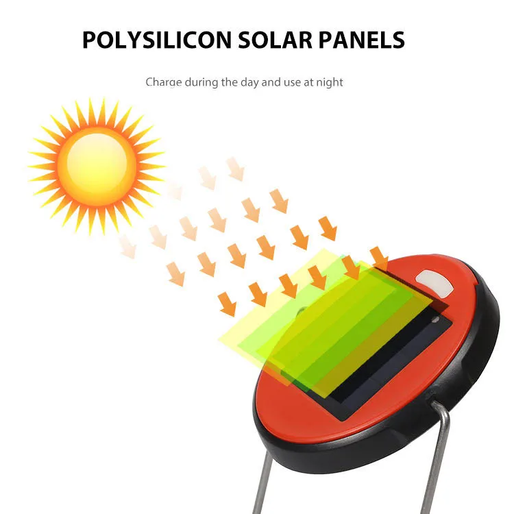 USB Rechargeable Adjustable Angle 3.2v 0.5w Smd Portable Solar Led Table Lamp