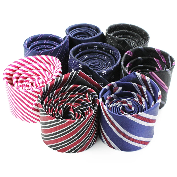 Custom Sublimation Necktie Striped Mens Ties Silk Box Set Normal Twill Silk Ties For Men Italian