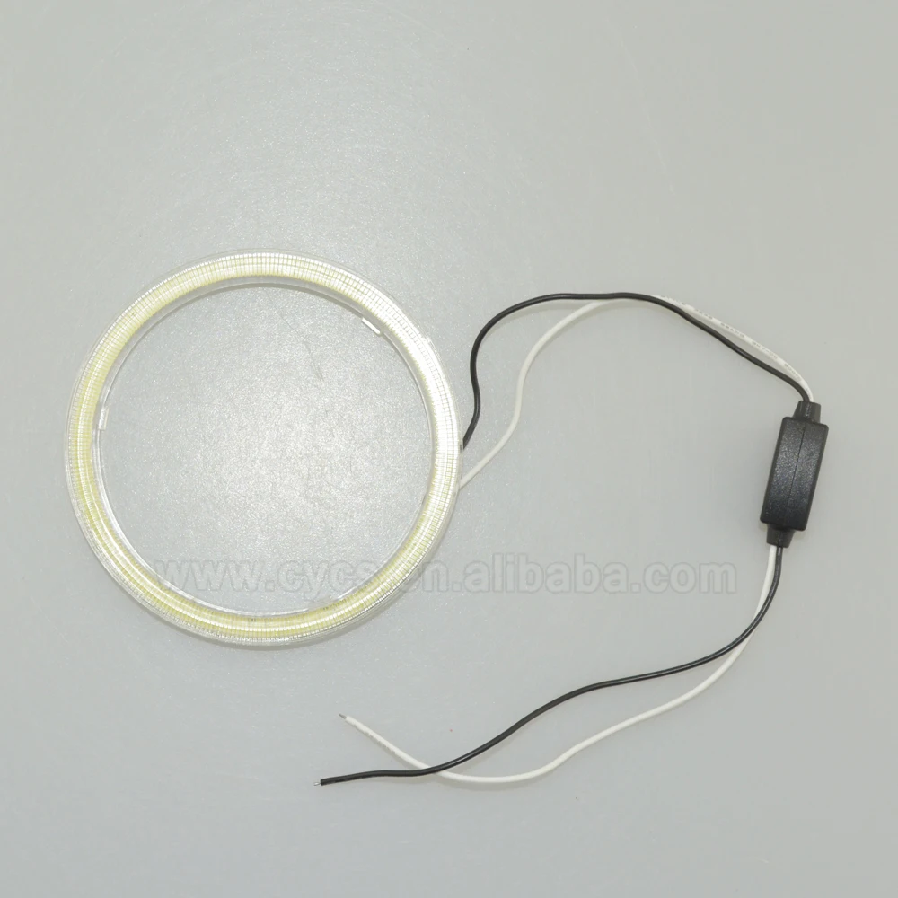 90mm 66led Super bright 12V Universal COB angel eyes ring for car SMD led angel eyes