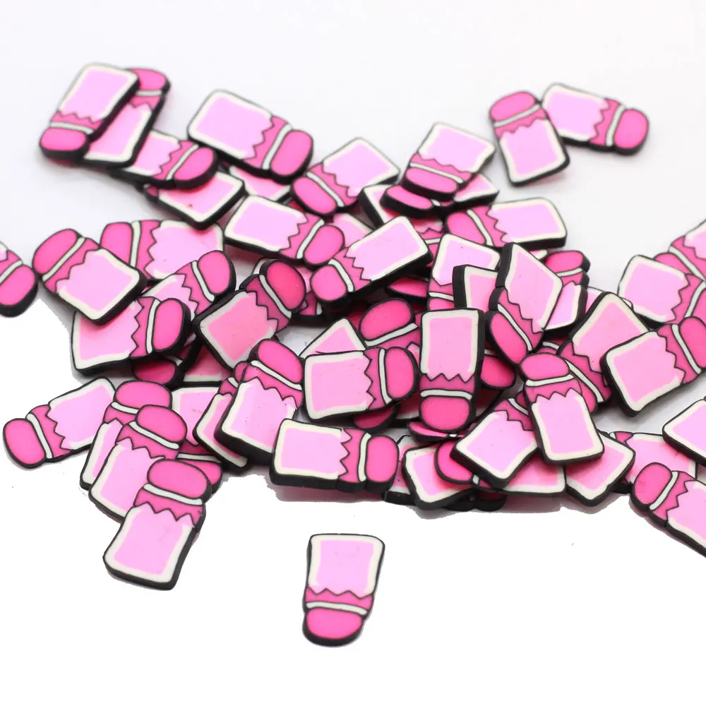  Clay Sprinkles For Crafts Making Mixed Cute Milk Bottle Slices DIY Slimes Filling Tiny Klei Mud Particle
