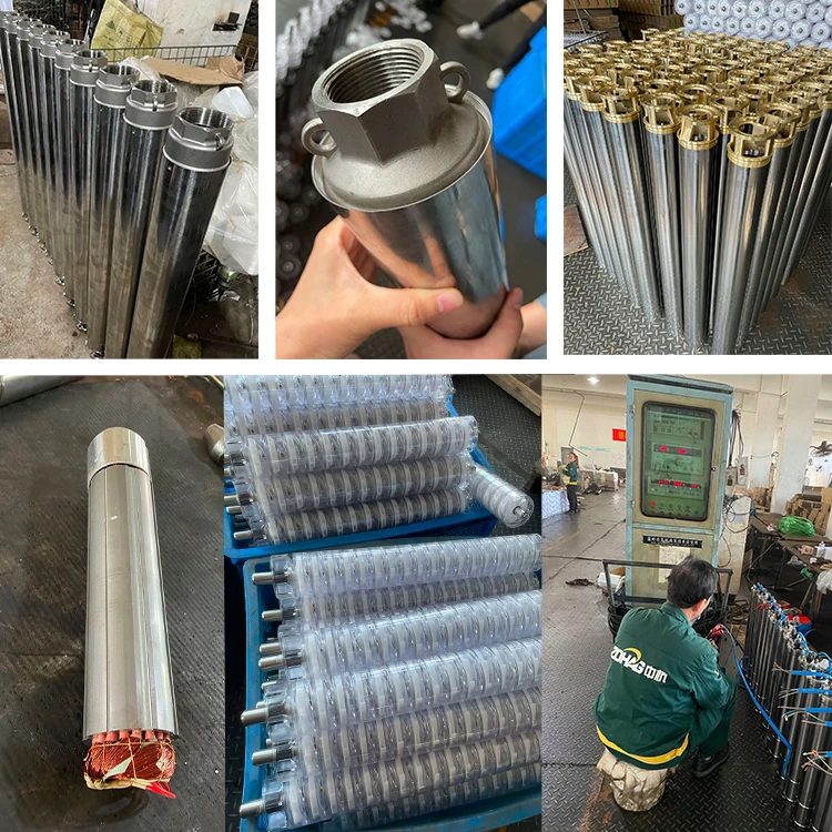 Zohag 220v 3inch submersible solar water pump for agriculture