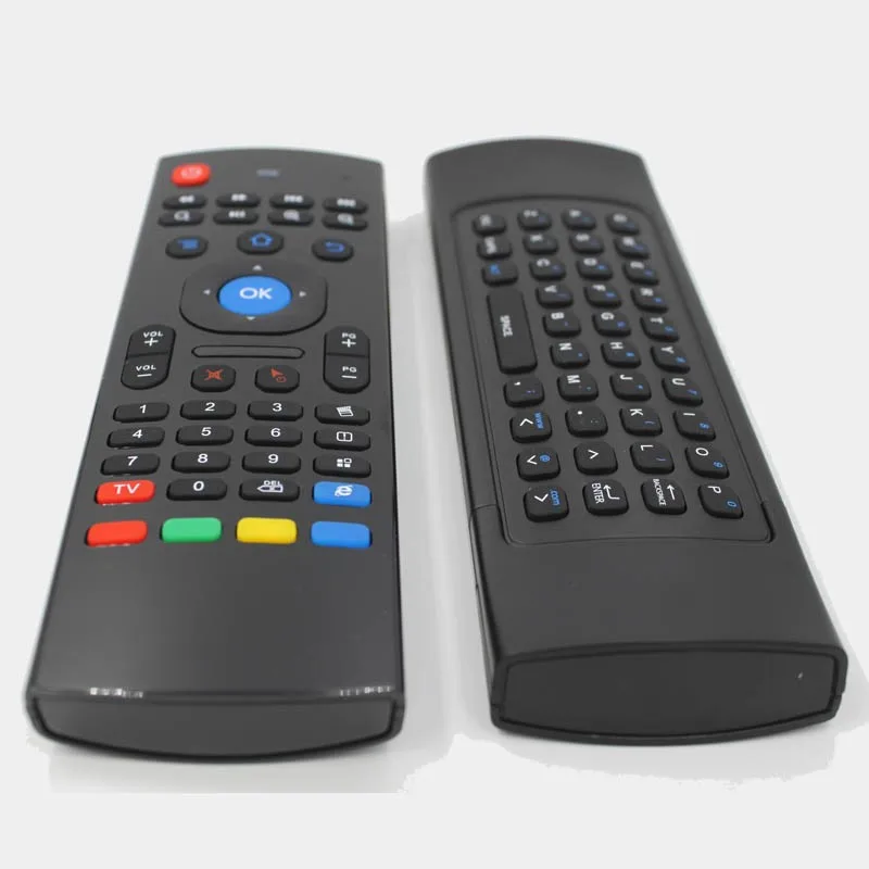 
Free Customize Language 2019 Hot Sale Wireless Air keyboard MX3 2.4g Air Mouse Wireless Keyboard for Smart TV Box Tablet 