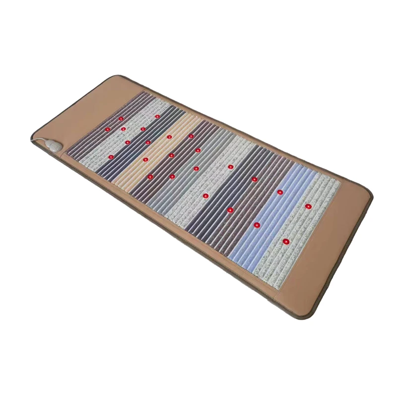 Wholesale price tourmaline heating mat infrared mattress health mattress tourmaline photon mat tourmaline mattress for home use