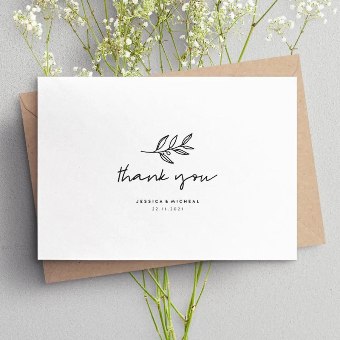  2020 новые роскошные открытки с надписью «thank you» на Amazon Бесплатная поздравительная открытка